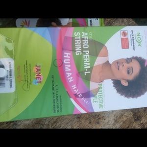 Afro Perm-L string (Natural hair feel ponytail)